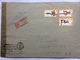 GERMANY 1981 DDR Cover Registerd Gera To Sheffield - Customs Dover Sticker Opened And Re-sealed With Dover PO Sleeve - Covers & Documents