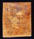 1859 50 Grana, Lacca Bruno, SAS Nr. 14*; Bogenrand Stück Vollrandig, Originalgummi, Farbfrisch; Signiert: A. Diena - Sicile