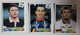 3 Vignette Autocollante Figurine Panini Football France 98 World Cup Thomas Elmer Ally McCoist Vande Walle - Edition Française