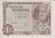 (16) ESPAGNE ++  BILLETE DE 1 PESETA DE 19-06-1948. DAMA DE ELCHE / SANS SERIE - 1-2 Pesetas