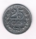 25 CENTIMES 1919 (mintage 804000ex) LUXEMBURG /4885/ - Luxembourg