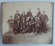 Ancienne Photo Originale Militaire Groupe De Soldats Devant Un Canon GARDE NATIONALE 1870-1871 Du XIXème - Old (before 1900)