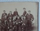 Delcampe - Ancienne Photo Originale Militaire Groupe De Soldats Devant Un Canon GARDE NATIONALE 1870-1871 Du XIXème - Anciennes (Av. 1900)