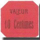 Billet, Algeria, Sidi-Bel-Abbès, 10 Centimes, Valeur Faciale, 1916, 1916, SUP - Algeria