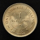 Somalia 1 Shilling (Scellino) 1967. UNC Coin Km9 - Somalia