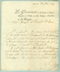 Lettre 1819 Gouverneur Province Hainaut Au Mayeur D'Havré - Manuscripts