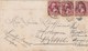 Lettre Des USA Pour Berne - Cachet Au Verso : Bern + Zürich +  Mannedorf + New-York - Lettres & Documents