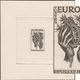 France 1957 Y&T 1122 Et 1123. Épreuve D'état D'Albert Decaris, Dessinateur Et Graveur. Sans Valeur Faciale. Europa - 1957