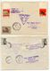 Poland 1974/1976 2 Registered Covers Gdansk To Epinal France, Mix Of Stamps - Covers & Documents