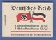 Deutsches Reich 1933 Fridericus Freimarken-Heftchen MH 32.2 Kpl.  - Markenheftchen