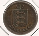 GUERNESEY 4 DOUBLES 1874  RARE 27 MINTAGE 69 000 - Guernsey
