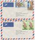 Malawi 1979-80 2 Airmail Covers Chichiri-Blantyre - Baptist Mission To Richmond VA - Malawi (1964-...)