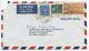 India 1956 Airmail Cover Kharagpur To U.S., Scott 258 261 266 - Covers & Documents