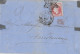 1868 - LETTRE SC 2° ECH De PARIS => AMSTERDAM (PAYS-BAS) - 1863-1870 Napoléon III Lauré