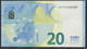 &euro; 20  ITALIA SF S005 A1 "12"  FIRST POSITION  DRAGHI  UNC - 20 Euro