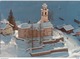 Bosco-Gurin, Die Kirche Im Schnee, Flugaufnahme - Bosco/Gurin