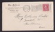 USA: Cover, 1919, 1 Stamp, Cancel Fall River Mass, Flag, Advertisment Hotel The Mohiran (minor Damage, See Scan) - Brieven En Documenten