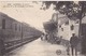 43. LANGEAC. CPA.  LA GARE P.L.M.  PASSAGE D'UN TRAIN. ANIMATION + TEXTE  ANNEE 1921 - Langeac