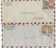 Venezuela 1950‘s-60‘s 6 Airmail Covers Maracaibo, Caracas, Matanzas To U.S., Mix Of Stamps - Venezuela