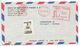 Panama 1973 Airmail Cover To Stuttgart Germany, Scott RA62 & Meter - Panama