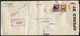 1916 Registered Censor Covers X 2 Tacoma Washington - Copenhagen Denmark (1 Via Goteborg Sweden, 1 Via Bergen Norway) - Covers & Documents