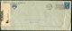 1918 USA California Corrugated Culvert Co. Oakland Censor Cover - Bangkok Thailand Siam - Covers & Documents