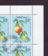 Laos 1989 / Sheet Of Stamps 40 X MiNr. 1173 Used / Fruits - Punica Granatum - Laos