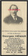 Faire-part De Décès 1933-Bailleul (59) Georges HEMAR-Conseiller Municipal -membre FNC-président Mutilés De Guerre - Décès