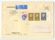 Netherlands 1980‘s-90‘s 9 Covers To U.S., Mix Of Stamps & Postmarks - Covers & Documents