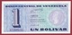 Venezuela 1 Bolivar Du 04/10/1989 UNC (NEUF) - Venezuela