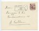 Switzerland 1950‘s Cover To St. Gallen, Slogan Cancel Pro Infimis Will Helfen - Covers & Documents