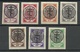 Russia LETTLAND Latvia 1919 = 7 Stamps From Set Michel 12 - 19 Westarmee Western Army * Signed 2 X - Armées De L'Ouest