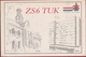 QSL Card Amateur Radio Funkkarte ZS6 TUK Zuid-Afrika South Africa Universiteit Van Pretoria - Amateurfunk