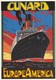 Postcard Advertising Cunard Liner Berengaria Europe - America Artwork By Colin Ashford [ Reproduction ] My Ref  B23671 - Advertising