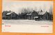 Borlange Railroad Station Sweden 1900 Postcard - Sweden