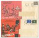 Netherlands 1958/60 2 Advertising Covers Amsterdam - Around The World Program - Covers & Documents