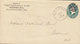 United States Postal Stationery Ganzsache PRIVATE Print FIRST NATIONAL BANK, BIDDLEFORD Maine 1893 Killer Cds. !! - ...-1900