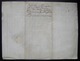 1665 Acte Sur Parchemin Donnant Main Levée D'un Droit Féodal à Gabriel François Daraine (Compiègne) Famille De Billy - Manuscripts