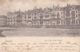 Ostende Les Villas Côté Ouest Circulée En 1900 !!!! - Oostende