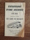 1958 - Cars De Brunoy, Voyages De Vacances, Baillergeau, Place De La Pyramique, Horaires Et Tarifs, Versailles Cabourg - Europe