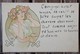 CPA - MUCHA - Art Nouveau - Femme / Lady - Mucha, Alphonse