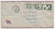 France 1948 Airmail Cover Paris To Niagara Falls New York, Scott 596 & C18 - Covers & Documents