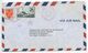 France 1956 Airmail Cover Paris To Ann Arbor Michigan, Red CDS Postmarks - Covers & Documents