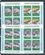 Libya 1978 Manned Flight Anniversary Imperforate Set Of 5 In Special Sheets Of 4 MNH - Libya