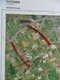 GROTE LUCHT-FOTO ICHTEGEM EERNEGEM In 1990 48x67cm KAART 1/10.000 ORTHOFOTOPLAN TOPOGRAPHIE PHOTO AERIENNE R615 - Ichtegem