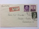 GERMANY 1942 Cover Registered Munchen To Baden Baden - Haupstadt Der Bewegung - Briefe U. Dokumente