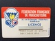 FEDERATION FRANÇAISE DE PARACHUTISME  Licence  PARA CLUB DE DIEPPE - Parachutespringen