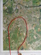 GROTE LUCHT-FOTO DEINZE ASTENE PETEGEM-AAN-DE-LEIE In 1990 48x67cm 1/10.000 ORTHOFOTOPLAN PHOTO AERIENNE LUCHTFOTO R711 - Deinze