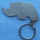 UKRAINE / Key Ring / Politics. Elections Of The Mayor Of Kyiv . Rhinoceros. 2015 - Key-rings