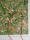 GROTE LUCHT-FOTO DENTERGEM WONTERGEM AARSELE In 1990 48x67cm KAART 1/10000 ORTHOFOTOPLAN TOPOGRAPHIE PHOTO AERIENNE R707 - Dentergem